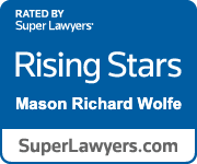 Rated By Supear Lawyers | Rising Stars | Mason Richard Wolfe | SuperLawyers.com